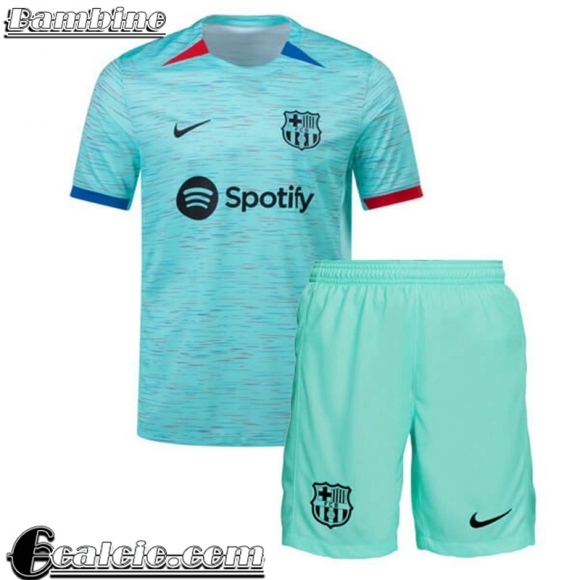 Maglie Calcio Barcellona Terza Bambini 23 24