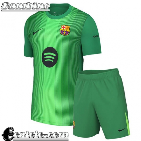 Barcellona Maglia Calcio Portieri Bambini 25-26