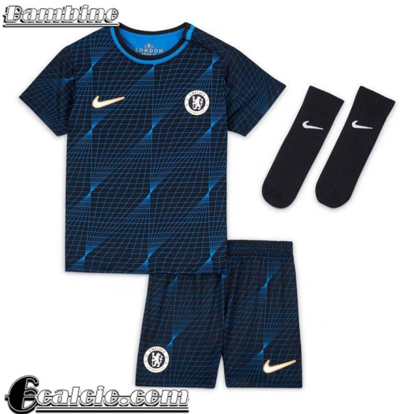 Maglie Calcio Chelsea Seconda Bambini 23 24