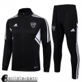 Full-Zip Atletico Mineiro nero Uomo 23 24 B06