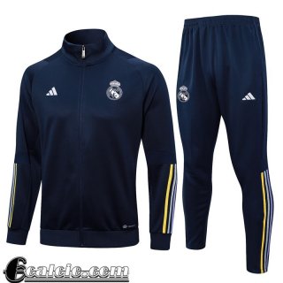 Full-Zip Real Madrid blu navy Uomo 23 24 B08