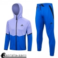 Full-Zip Giacca Cappuccio sport blu Uomo 23 24 B11