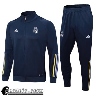 Full-Zip Real Madrid blu navy Uomo 23 24 B13