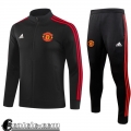 Full-Zip Manchester United nero Uomo 23 24 B14