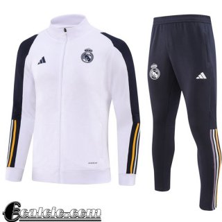 Full-Zip Real Madrid Bianco Uomo 23 24 B20