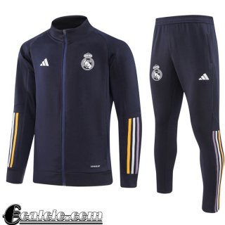 Full-Zip Real Madrid blu navy Uomo 23 24 B21