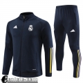 Full-Zip Real Madrid blu navy Uomo 23 24 B35