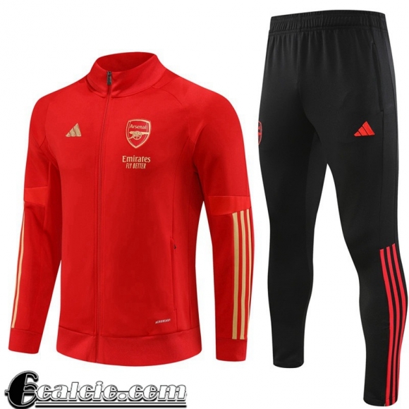 Full-Zip Arsenal rosso Uomo 23 24 B36