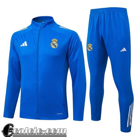 Real Madrid Full-Zip Giacca Uomo 25-26 B554 Real Madrid Full-Zip Giacca Uomo 25-26 B554