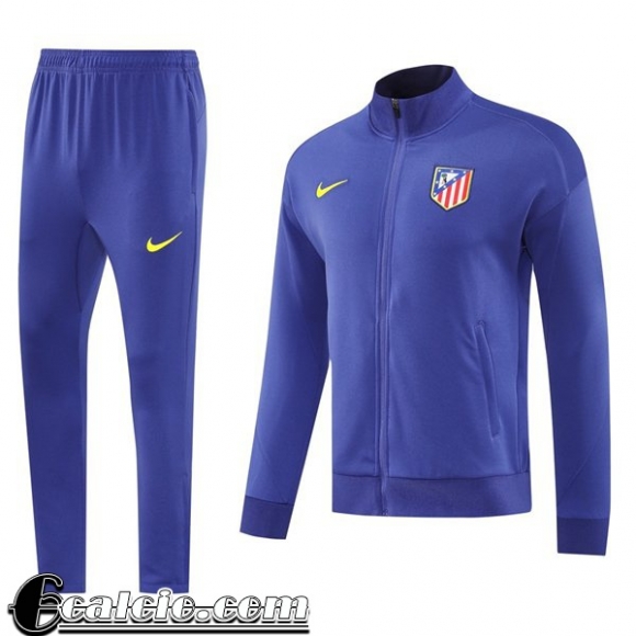 Atletico de Madrid Full-Zip Giacca Uomo 25-26 B566 Atletico de Madrid Full-Zip Giacca Uomo 25-26 B566