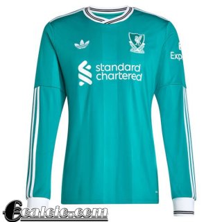 Liverpool Maglia Calcio Terza Uomo Manga Larga 25-26