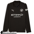 Manchester City Maglia Calcio Seconda Uomo Manga Larga 25-26