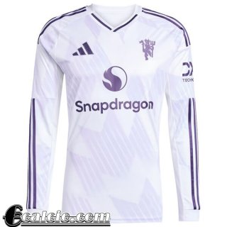 Manchester United Maglia Calcio Seconda Uomo Manga Larga 25-26