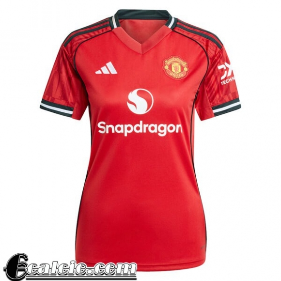 Manchester United Maglia Calcio Prima Donna 25-26
