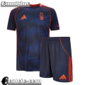 Nottingham Forest Maglia Calcio Terza Bambini 25-26 Nottingham Forest Maglia Calcio Terza Bambini 25-26