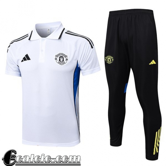 Manchester United Maglietta Polo Uomo 25-26 E203 Manchester United Maglietta Polo Uomo 25-26 E203