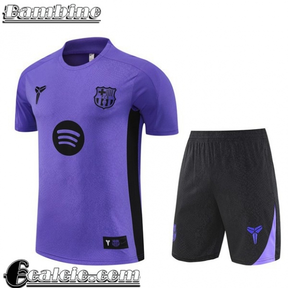 Barcellona KIT: Magliette a maniche Bambini 25-26 H685