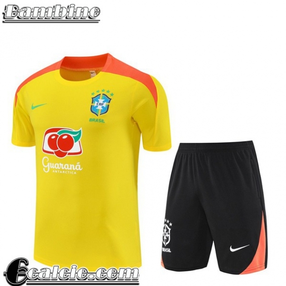 Brasile KIT: Magliette a maniche Bambini 25-26 H690