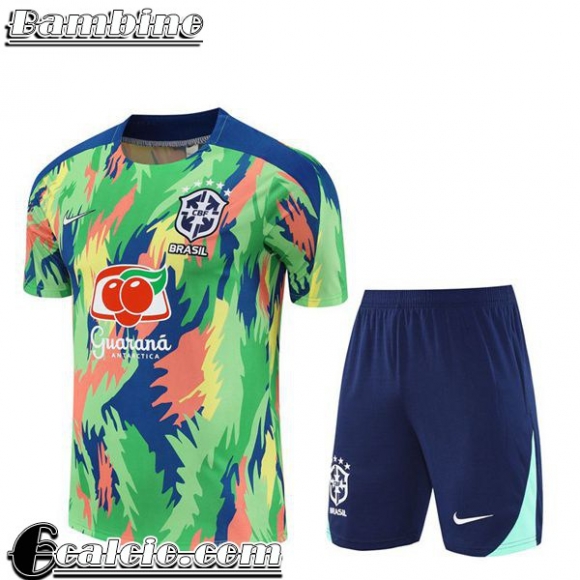 Brasile KIT: Magliette a maniche Bambini 25-26 H691