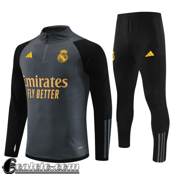 Tute Calcio Real Madrid grigio Uomo 23 24 A04