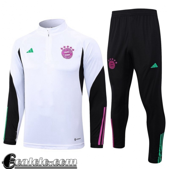 Tute Calcio Bayern Monaco Bianco Uomo 23 24 A12