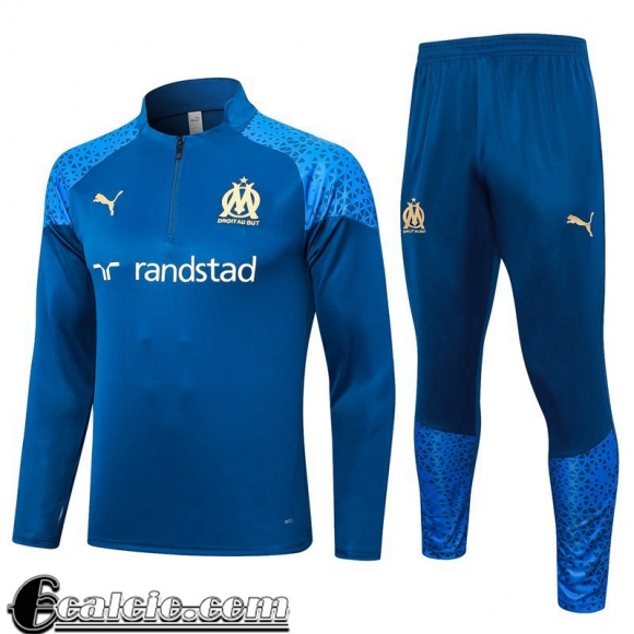 Tute Calcio Marsiglia blu Uomo 23 24 A27