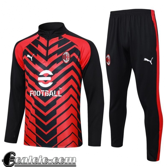 Tute Calcio AC Milan rosso Uomo 23 24 A30