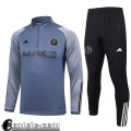 Tute Calcio Inter Miami grigio Uomo 23 24 A39