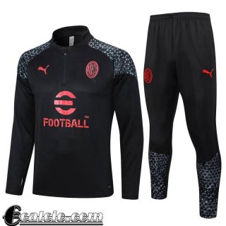 Tute Calcio AC Milan nero Uomo 23 24 A74