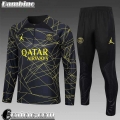 Tute Calcio + PANTALONI PSG nero Bambini 23 24 C22