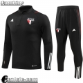 Tute Calcio + PANTALONI Sao Paulo nero Bambini 23 24 C29