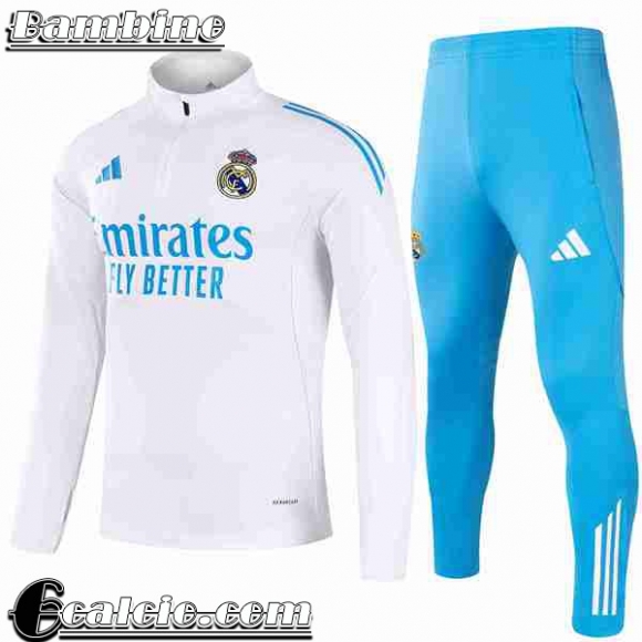 Real Madrid KIT: Tute Calcio Bambini 25-26 C873 Real Madrid KIT: Tute Calcio Bambini 25-26 C873
