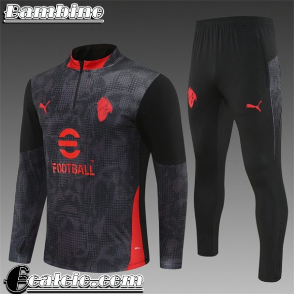 AC Milan KIT: Tute Calcio Bambini 25-26 C884 AC Milan KIT: Tute Calcio Bambini 25-26 C884