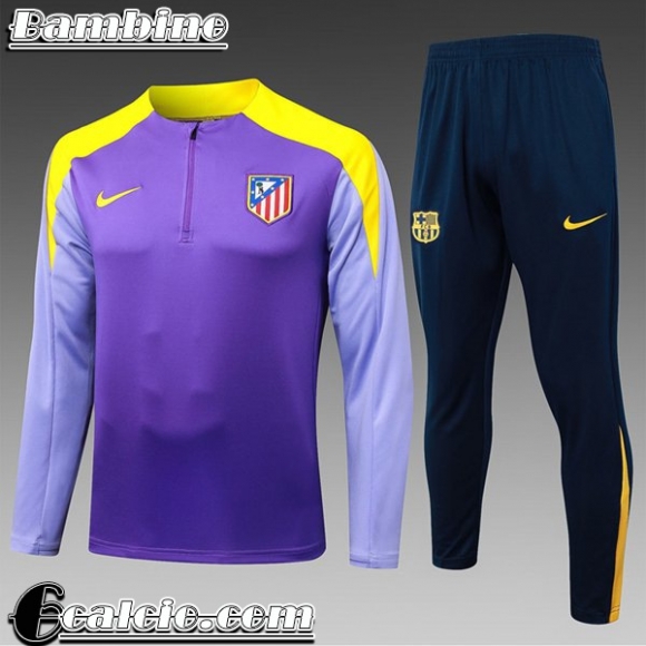 Atletico Madrid KIT: Tute Calcio Bambini 25-26 C896 Atletico Madrid KIT: Tute Calcio Bambini 25-26 C896