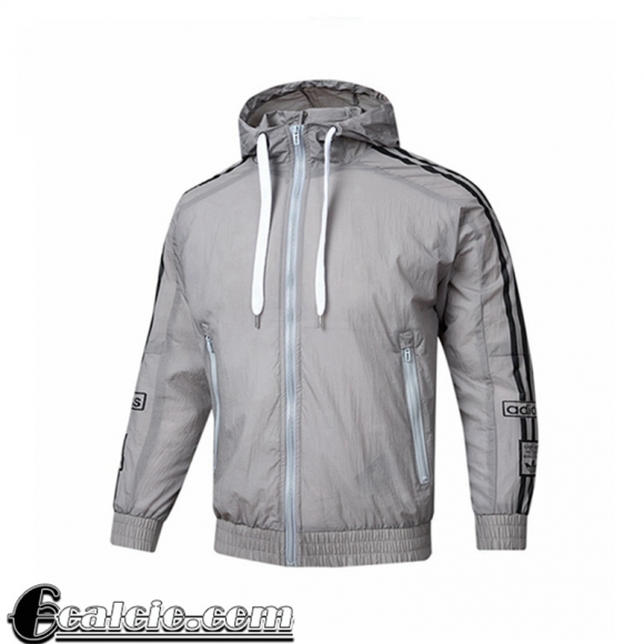 Giacca a vento sport grigio chiaro Uomo 23 24 D37