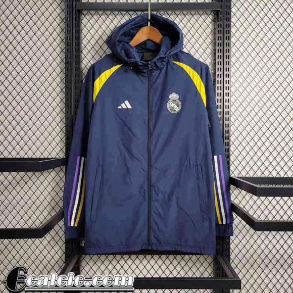 Giacca a vento Real Madrid blu navy Uomo 23 24 D80