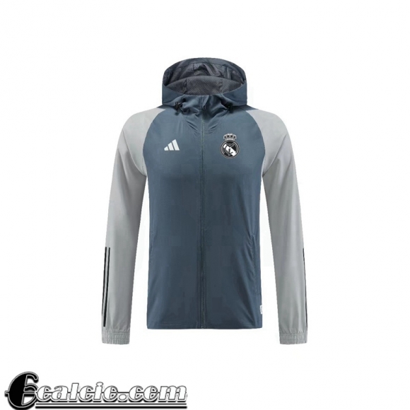 Giacca a vento Real Madrid grigio Uomo 23 24 D88