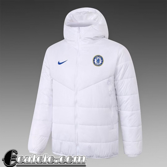Piumino Calcio Chelsea Bianco Uomo 2022 23 DD78