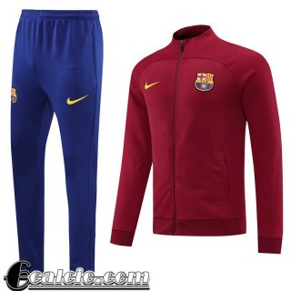 Full-Zip Giacca Barcelona rosso Uomo 2022 23 JK505