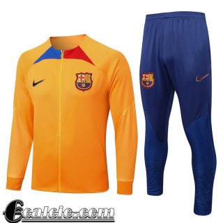 Full-Zip Giacca Barcelona arancia Uomo 2022 23 JK522