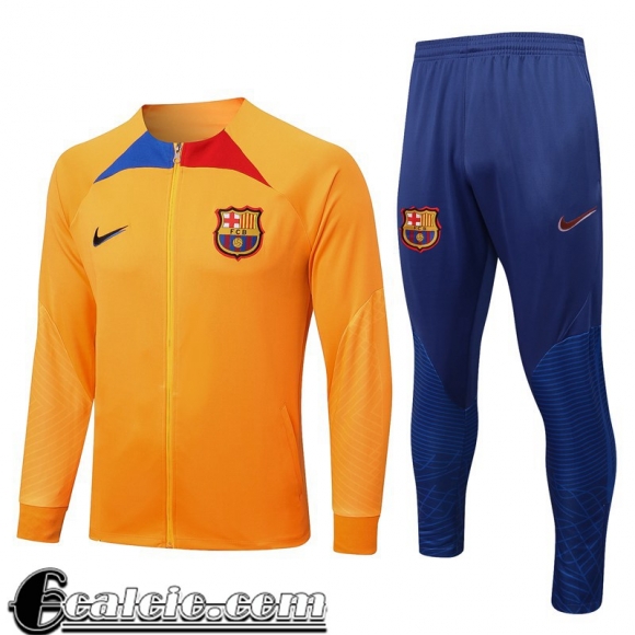 Full-Zip Giacca Barcelona arancia Uomo 2022 23 JK522