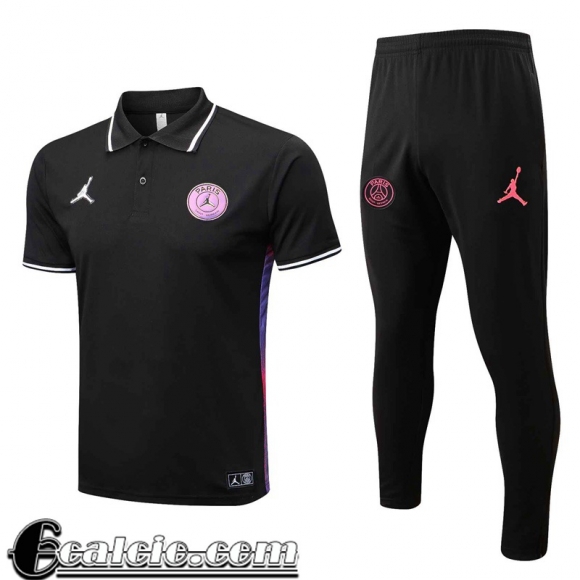 Polo Shirts PSG Paris Nero Uomo 2022 23 PL609