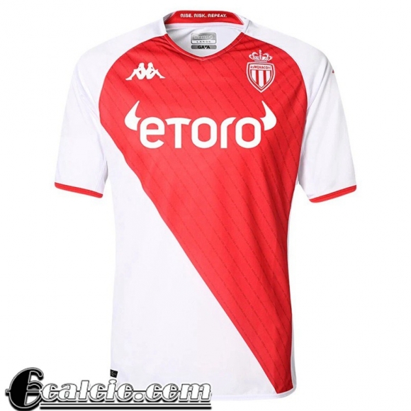 Maglie Calcio AS monaco Prima Uomo 2022 23