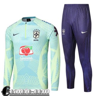 Tute Calcio Brasile verde chiaro Uomo 2022 23 TG451