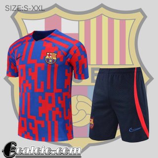 Tute Calcio T Shirt Barcelona Rosso & blu Uomo 2022 23 TG487