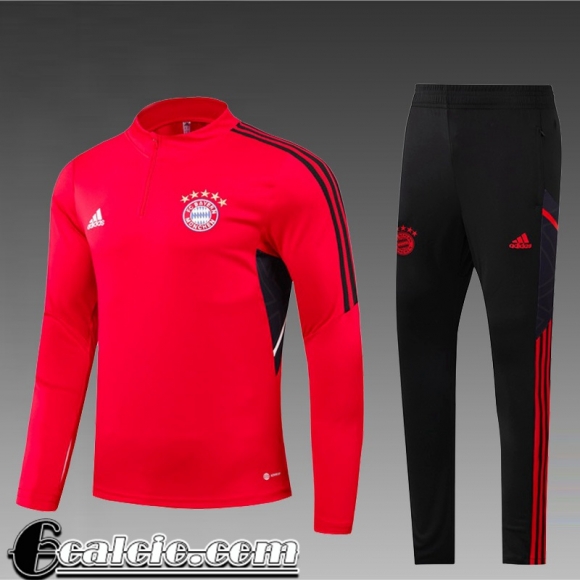 Tute Calcio Bayern Monaco rosso Bambini 2022 23 TK377