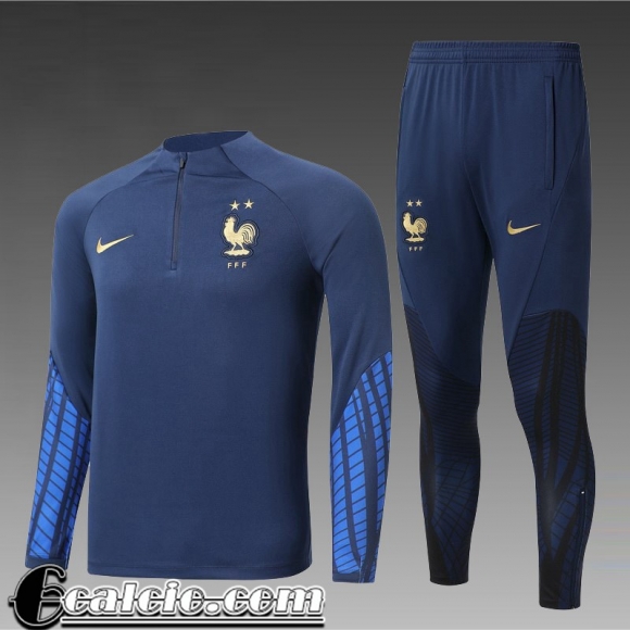 Tute Calcio Francia blu Bambini 2022 23 TK379