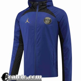 Giacca a vento Cappuccio PSG Paris blu Uomo 2022 23 WK110