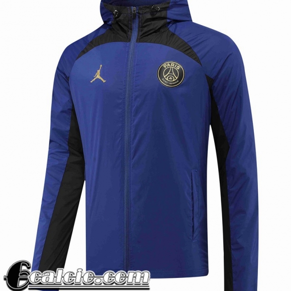 Giacca a vento Cappuccio PSG Paris blu Uomo 2022 23 WK110