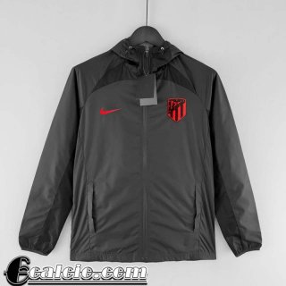 Giacca a vento Cappuccio Atletico Madrid Nero Uomo 2022 23 WK129